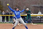 Softball vs Babson  Wheaton College Softball vs Babson College. - Photo by Keith Nordstrom : Wheaton, Softball, Babson, NEWMAC